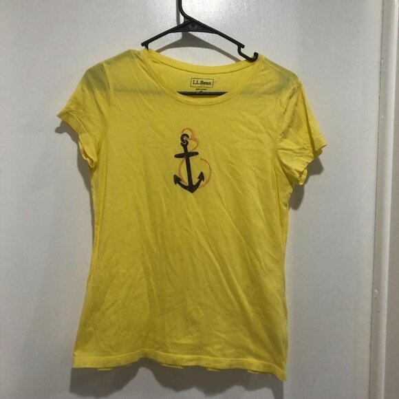 LADIES L L Bean graphic t shirt Size XS - Picture 1 of 3